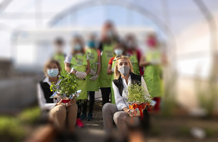 Μαθητές δημοτικού στον Έβρο δημιούργησαν στο σχολείο θερμοκήπιο λαχανικών και αρωματικών φυτών