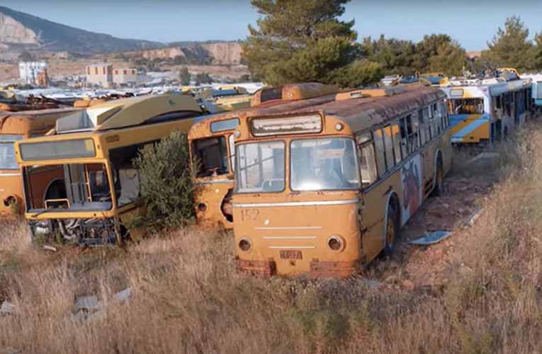 Σαπίζει η «Φαλκονέρα» το μοναδικό ελληνικό τρόλεϊ που κατασκευάστηκε ποτέ
